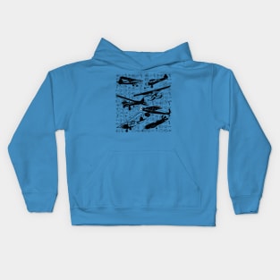 Aircraft of the past! Kids Hoodie